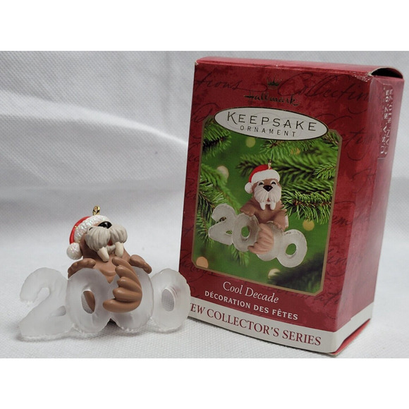 Hallmark 2000 Cool Decade #1 in Series Keepsake Ornament - Picture 1 of 5